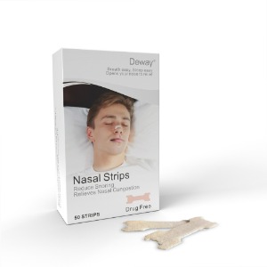 Snoring nasal dilator anti-spreading instrument band tape nose tape